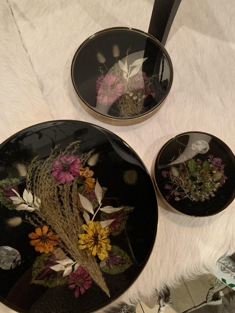 Dried Lacquered Flower 4