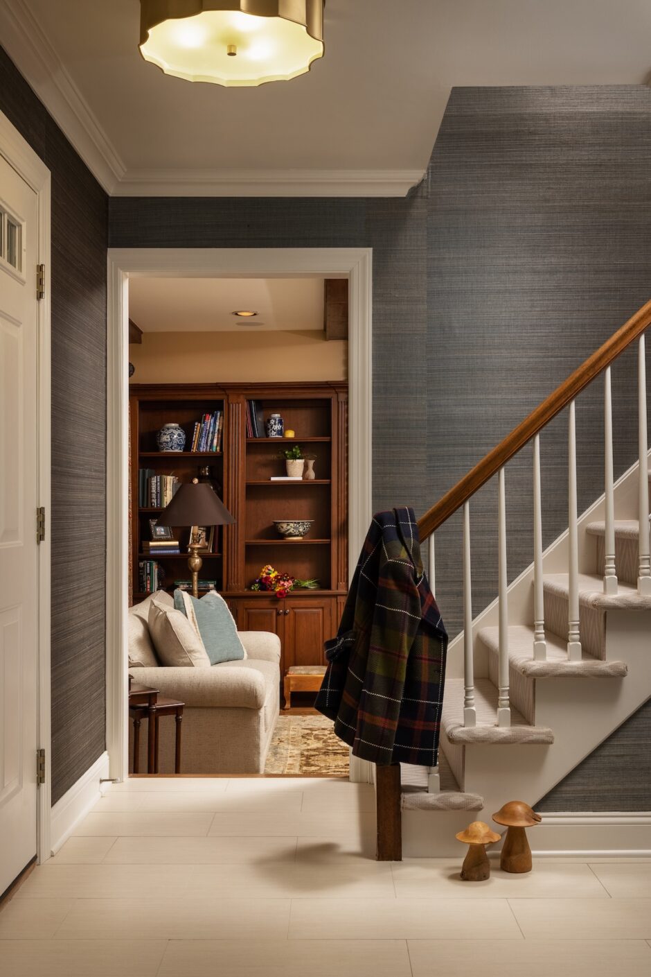Entryway Design Wyckoff Nj Interior Designer Fiori And Co