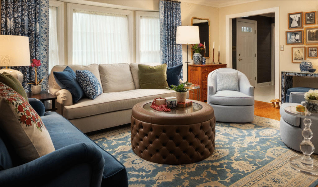 After photo for furniture layout article