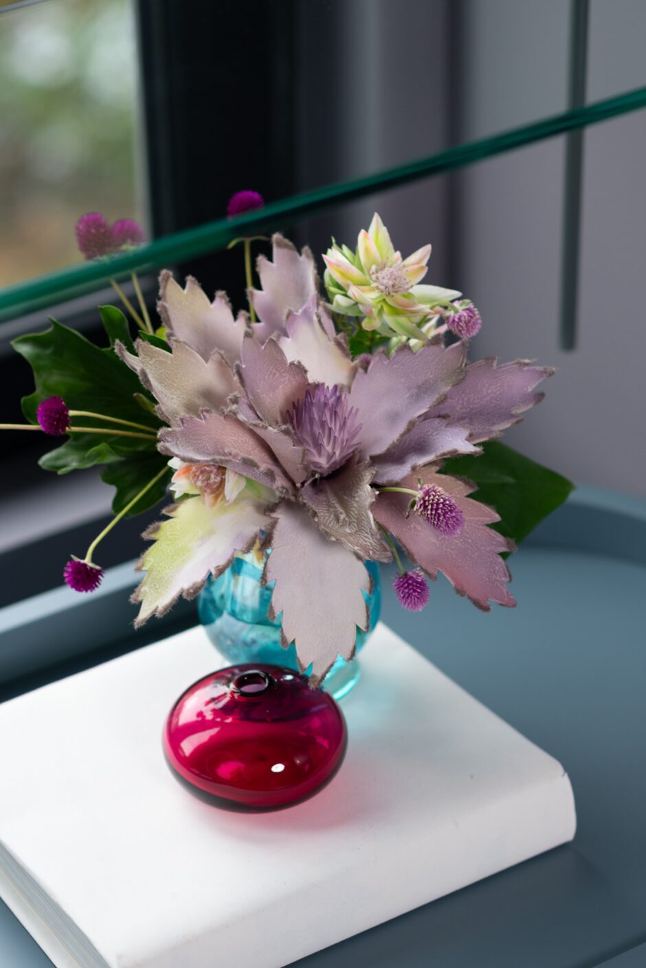 Flower Vases On White Book Fiori And Co